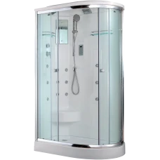 Душевая кабина Timo Lux T-7702 L 120х85х225, турецкая баня хамам