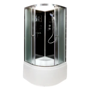 Душевая кабина DTO B10 black без крыши 100x100