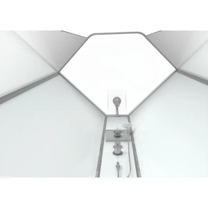 Душевая кабина Timo Premium ILMA 709 с крышей, хамам и стульчиком 90х90х225