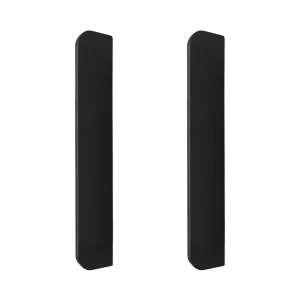 Мебельная ручка CEZARES ECO RS156BL.3/96 (15 см), матовый чёрный
