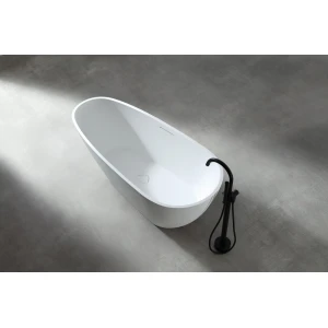 Ванна из искусственного камня ABBER Dortmund AM9911 170х75 белая матовая