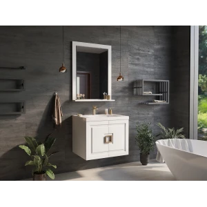 Тумба под раковину Misty Галвер 80 подвесная