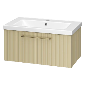 Тумба под раковину Brevita Alicante 80 подвесная (капучино)