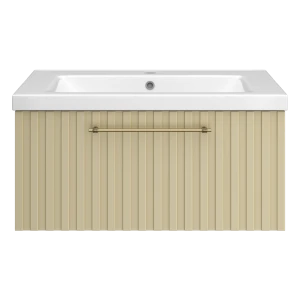 Тумба под раковину Brevita Alicante 80 подвесная (капучино)