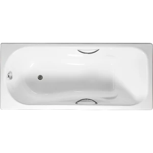 Чугунная ванна Tempra Create 150x75 круглые ручки