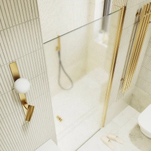 Душевая дверь в нишу Maybah Glass на монопетле 80х198 MGD-808-3 Сатин