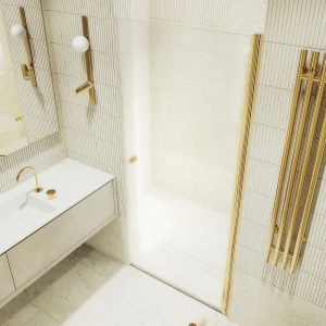 Душевая дверь в нишу Maybah Glass на монопетле 80х198 MGD-808-3 Сатин