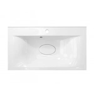 Тумба с раковиной Эстет Bali 80 подвесная, 2 ящика, белая