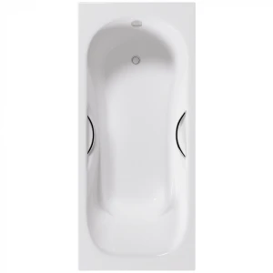 Ванна чугунная Delice Malibu 160х75 с отверстиями под ручки DLR230629R
