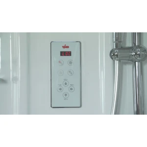 Душевая кабина Timo Lux T-7715 120х90х225, турецкая баня хамам, стульчик прозрачный