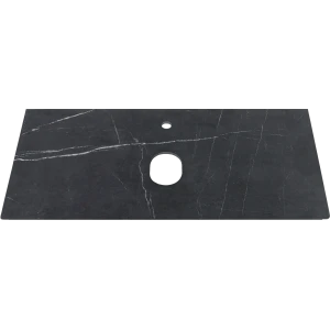 Столешница La Fenice Granite Black Olive Light Lappato 80 черная