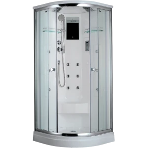 Душевая кабина Timo Lux T-7709 90х90х225, турецкая баня хамам