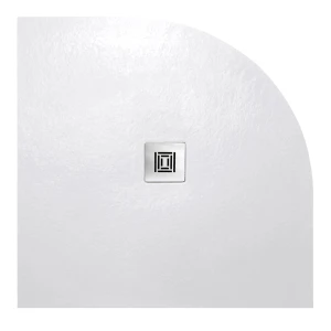 Душевой поддон STPOOL угловой, LITE 80х80 WHITE MATT