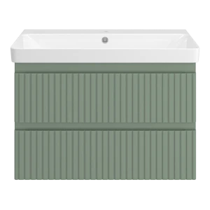 Тумба под раковину Brevita Victory 80 подвесная (зеленая)