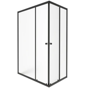 Душевое ограждение Triton Вента-Блэк-Вельвет 120х80