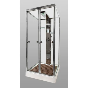 Душевая кабина AvaCan Z111MT 100х100 матовая, с паром