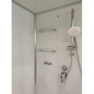 Душевая кабина Frank F409 Brilliant 90x90 без крыши