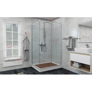Душевой уголок AvaCan FС 120-140  + SС100 (120-140)х100
