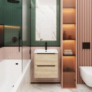 Тумба под раковину La Fenice Tesoro Nebraska 60 натуральный