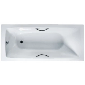 Чугунная ванна Универсал Бриз 170x75 с круглыми ручками