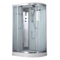 Душевая кабина Timo Comfort T-8802L Clean Glass 120х85х220+турецкая баня хамам+стульчик прозрачный