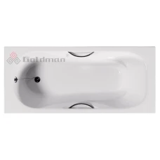 Чугунная ванна GOLDMAN Donni 180х80