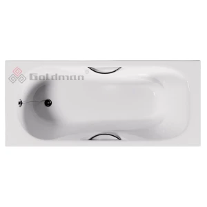 Чугунная ванна GOLDMAN Donni 160х75