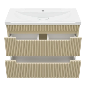 Тумба под раковину Brevita Ariana 80 подвесная (капучино)