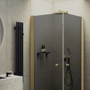 Душевой уголок Maybah Glass на монопетлях 80х80 MGY-1296-3 Графит