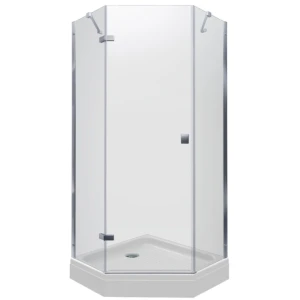 Душевой уголок Triton Сигма-Хром 100х100 стекло прозрачное