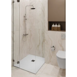 Душевой поддон STPOOL LITE 100х90 WHITE MATT