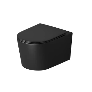 Унитаз подвесной Grossman GR-4499BMSQ черный матовый