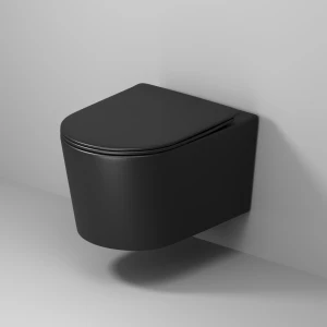 Унитаз подвесной Grossman GR-4499BMSQ черный матовый