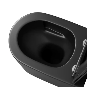 Унитаз подвесной Grossman GR-4499BMSQ черный матовый