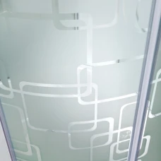 Душевая кабина AvaCan EM 4580 с гидромассажем 80x80