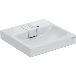 Раковина СанТа Венера 60 над стиральной машиной, с кронштейнами