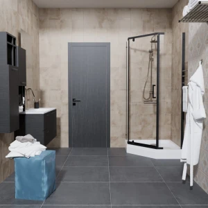 Душевой уголок Triton Дека-Блэк 100х100 стекло прозрачное