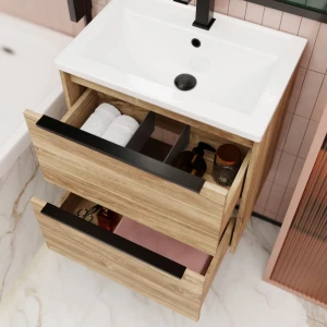 Тумба под раковину La Fenice Tesoro Kanzas 60 коричневый