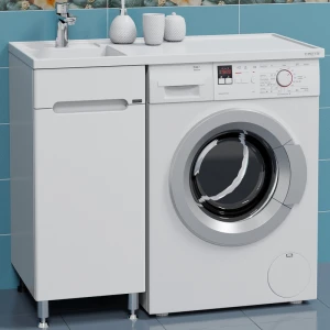 Тумба под раковину СанТа Лондон 39 под стиральную машину, 224038