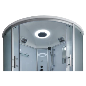 Душевая кабина Timo Standart T-6690 Silver Fabric 90х90х220, турецкая баня хамам