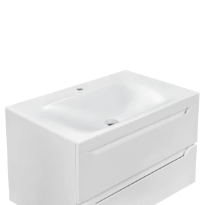 Раковина VсB-1F800W из искусственного камня, цвет белый