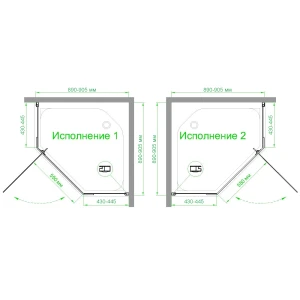 Душевой уголок Royal Bath RB 90TR-T 90х90х200 (прозрачное)