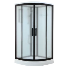 Душевая кабина Timo Standart T-6609 Black Fabric 90х90х220