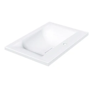 Раковина VсB-3M600W из искусственного камня, цвет белый