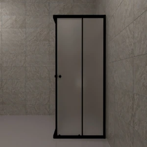 Душевое ограждение Triton Вента-Блэк-Вельвет 120х80