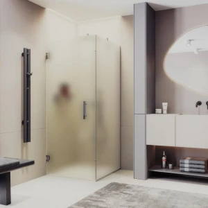 Душевой уголок Maybah Glass на петлях 100х100 MGY-1305-4 Сатин