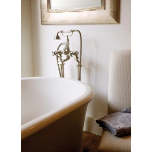 Чугунная ванна Devon&Devon Admiral 182х81 ножки алюминий