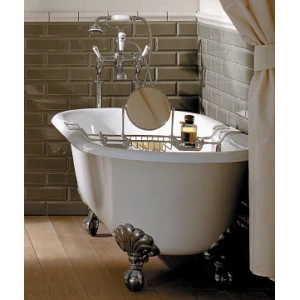 Чугунная ванна Devon&Devon Admiral 182х81 ножки алюминий