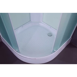 Душевая кабина Timo eco TE-0709 Р 90х90х218, турецкая баня хамам, стульчик прозрачный