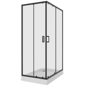 Душевое ограждение Niagara Nova NG-6811-08ВLACK 120х90